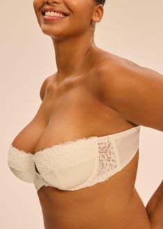 Soutien-gorge bandeau  armatures 